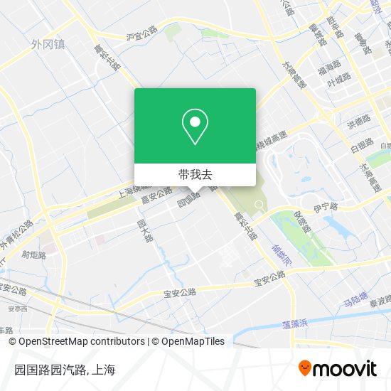 园国路园汽路地图