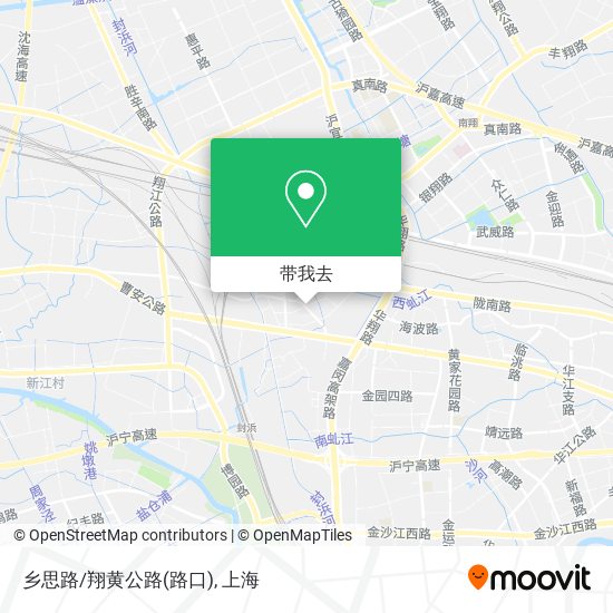 乡思路/翔黄公路(路口)地图