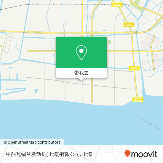 中船瓦锡兰发动机(上海)有限公司地图