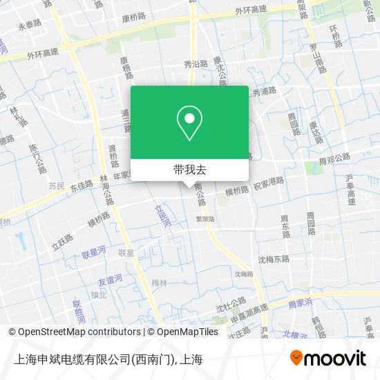 上海申斌电缆有限公司(西南门)地图