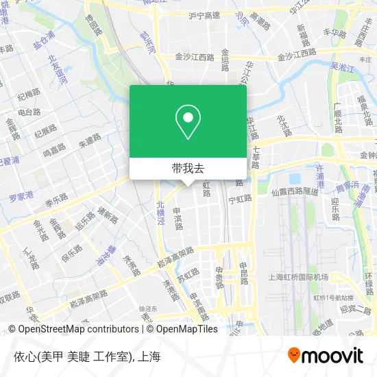 依心(美甲 美睫 工作室)地图