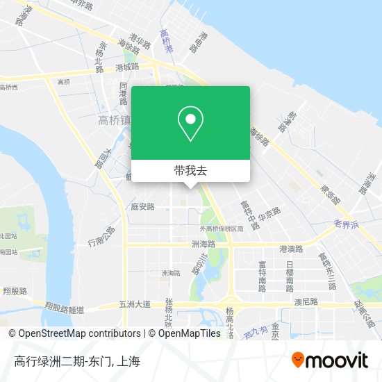 高行绿洲二期-东门地图
