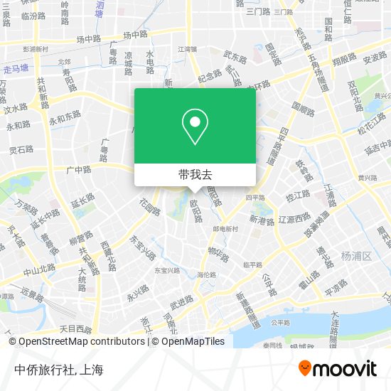 中侨旅行社地图