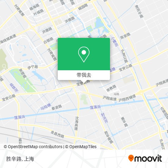 胜辛路地图