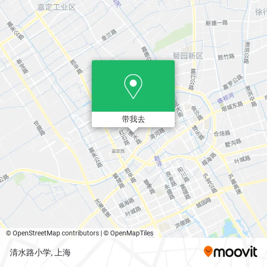 清水路小学地图