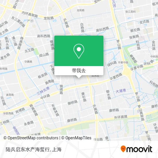 陆兵启东水产海蜇行地图