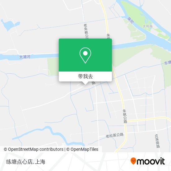 练塘点心店地图