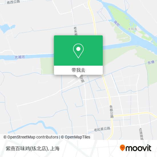 紫燕百味鸡(练北店)地图