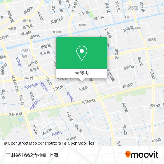 三林路1662弄4幢地图