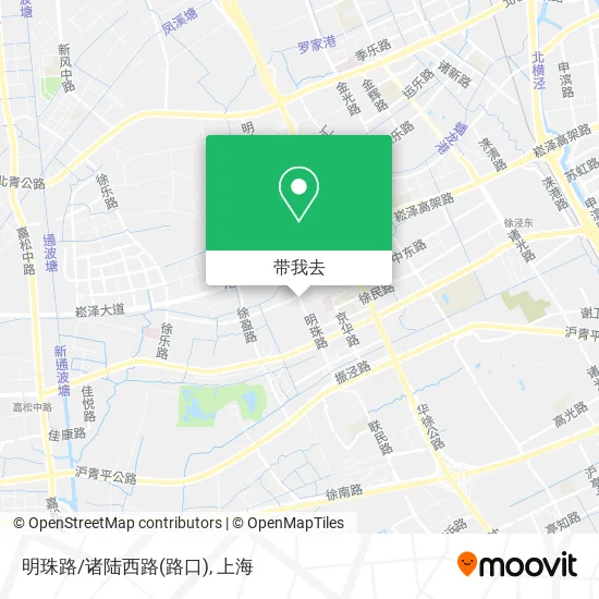 明珠路/诸陆西路(路口)地图