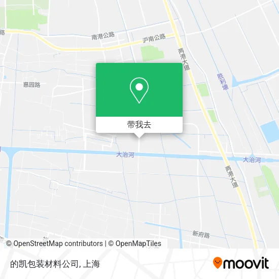 的凯包装材料公司地图