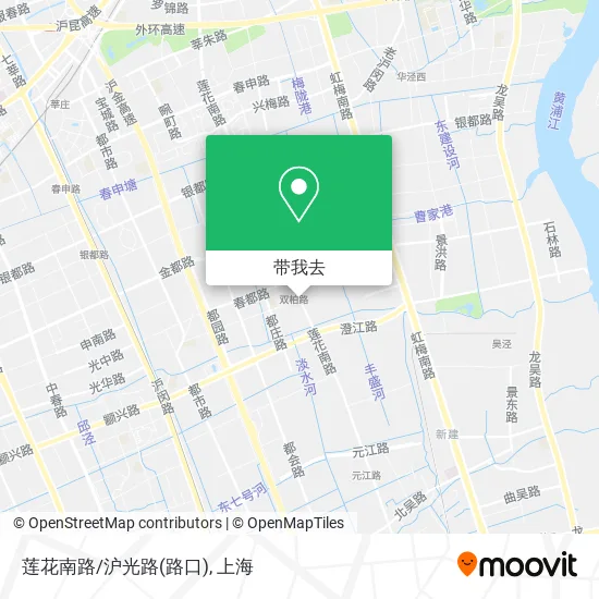 莲花南路/沪光路(路口)地图