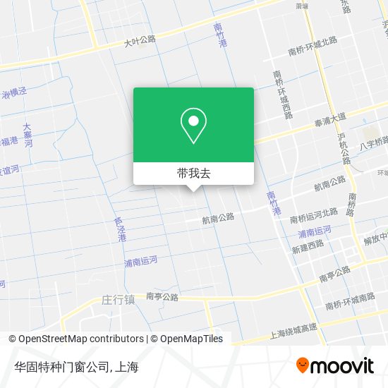 华固特种门窗公司地图