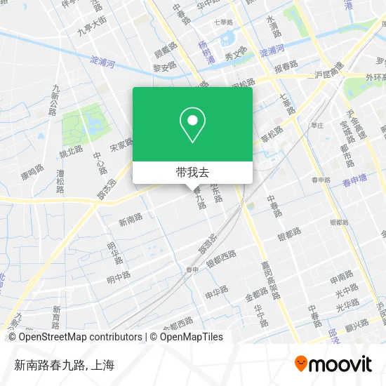 新南路春九路地图