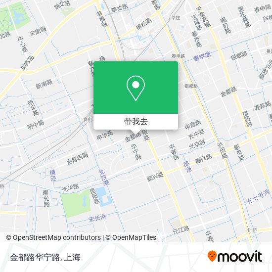 金都路华宁路地图
