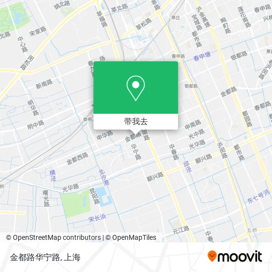 金都路华宁路地图