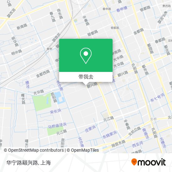 华宁路颛兴路地图