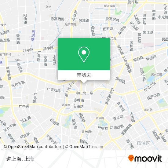道上海地图