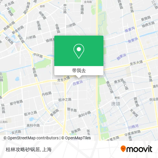 桂林攻略砂锅居地图