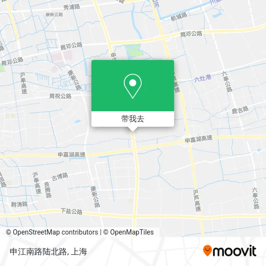 申江南路陆北路地图