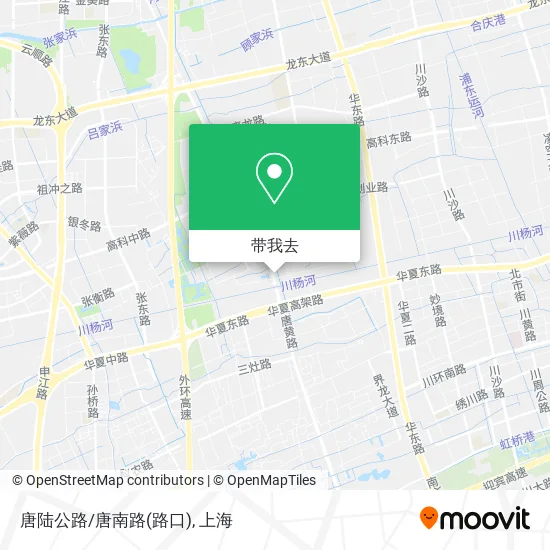 唐陆公路/唐南路(路口)地图