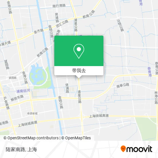 陆家南路地图