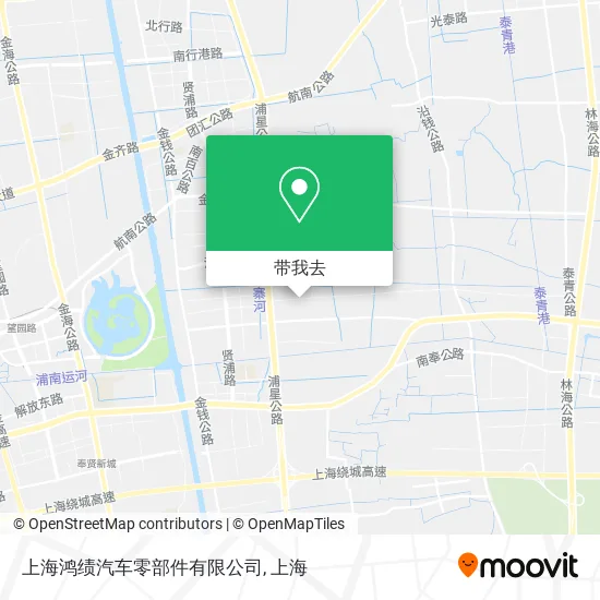 上海鸿绩汽车零部件有限公司地图