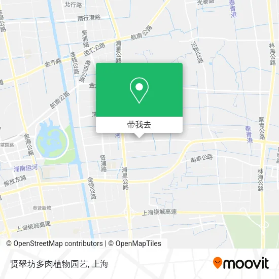 贤翠坊多肉植物园艺地图