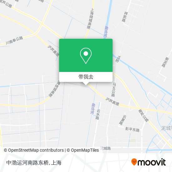 中渤运河南路东桥地图