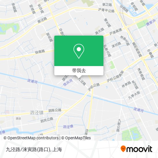 九泾路/涞寅路(路口)地图