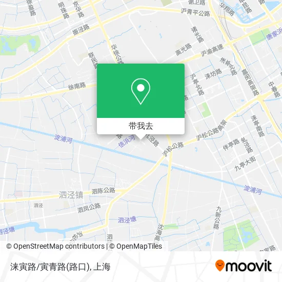 涞寅路/寅青路(路口)地图