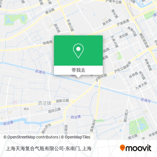 上海天海复合气瓶有限公司-东南门地图