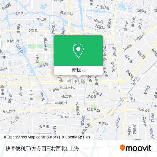 快客便利店(方舟园三村西北)地图