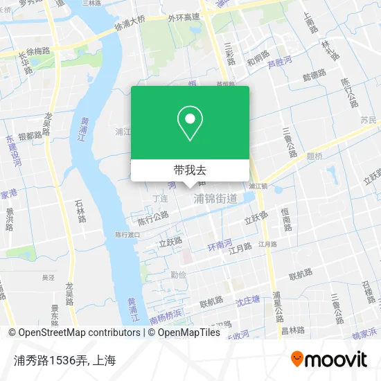 浦秀路1536弄地图