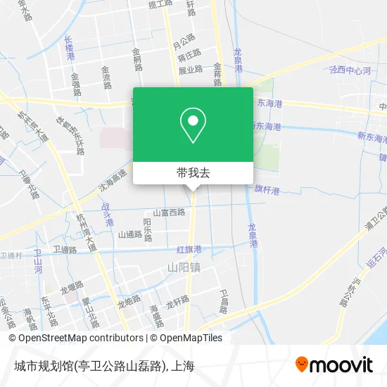 城市规划馆(亭卫公路山磊路)地图
