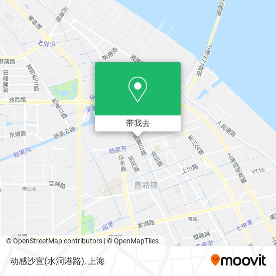 动感沙宣(水洞港路)地图