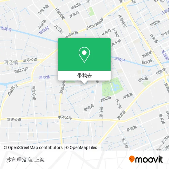 沙宣理发店地图