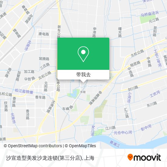 沙宣造型美发沙龙连锁(第三分店)地图