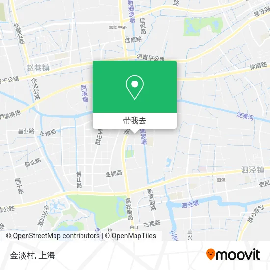 金淡村地图