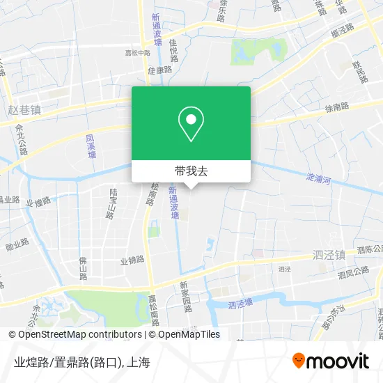 业煌路/置鼎路(路口)地图
