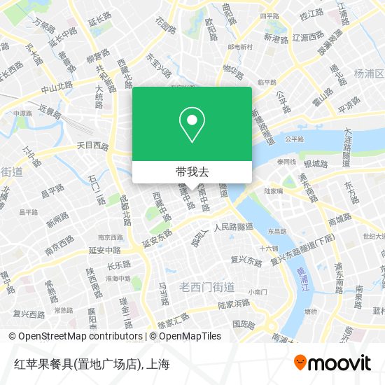 红苹果餐具(置地广场店)地图