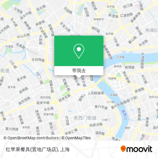 红苹果餐具(置地广场店)地图