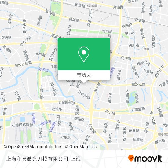 上海和兴激光刀模有限公司地图