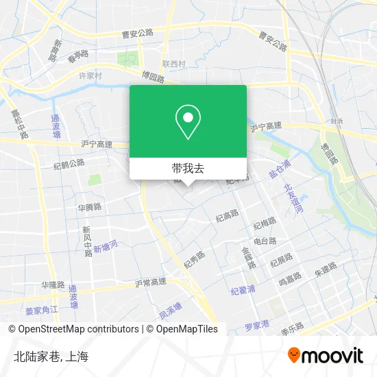 北陆家巷地图