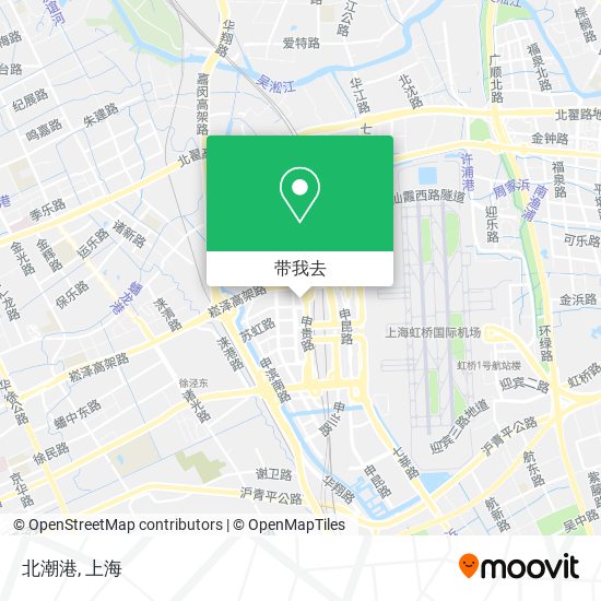 北潮港地图
