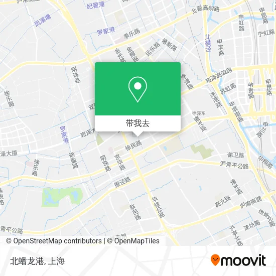 北蟠龙港地图