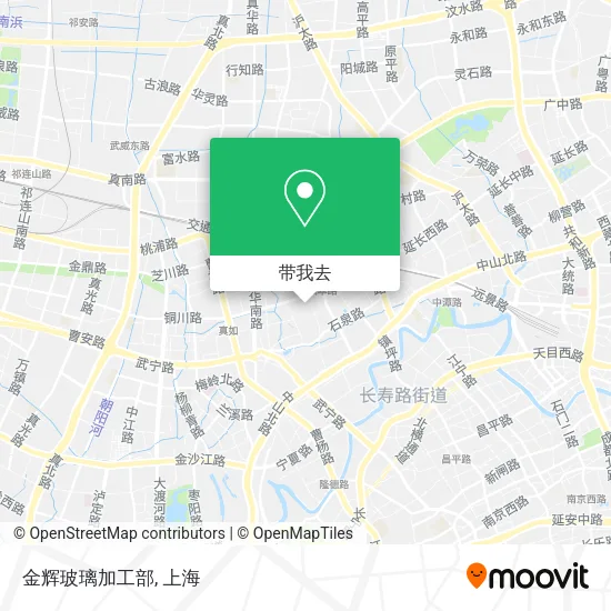 金辉玻璃加工部地图