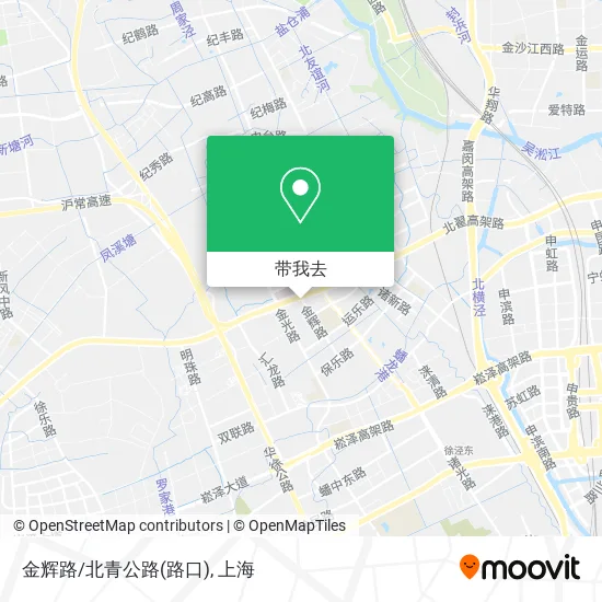 金辉路/北青公路(路口)地图