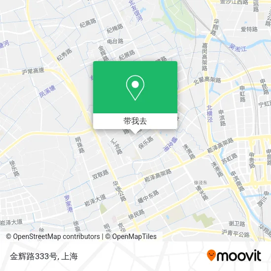 金辉路333号地图