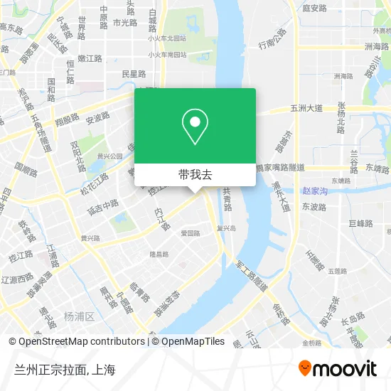 兰州正宗拉面地图